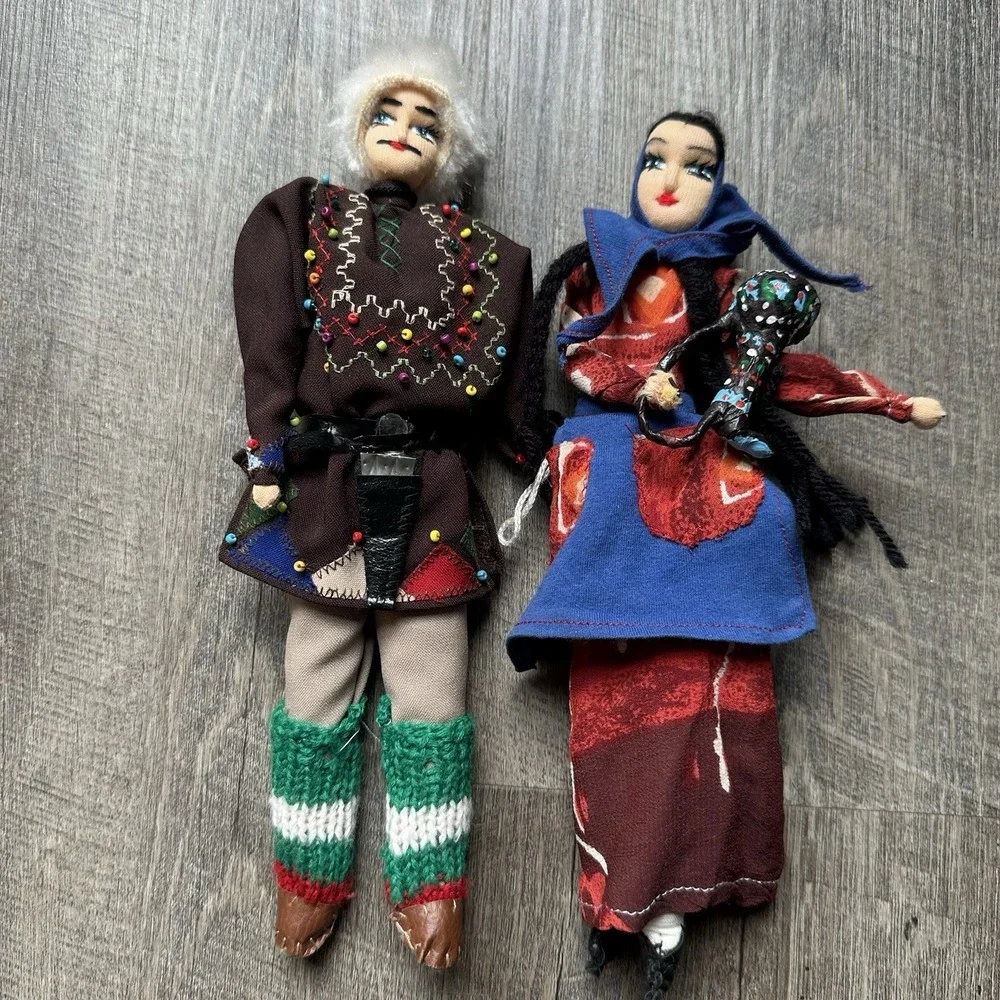 National Costume Dolls | GEORGIAN Handmade Dolls| Caucasian| Khevsureti Georgia|